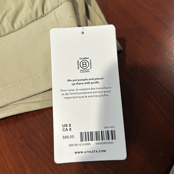 NWT Athleta Trekkie North Jogger || Ecru - Picture 10 of 10